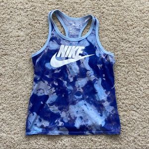 Nike girls M racerback tank top